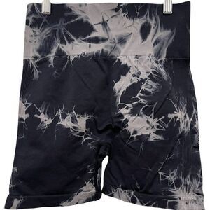 Tie Dye Seamless Scrunch Shorts Medium